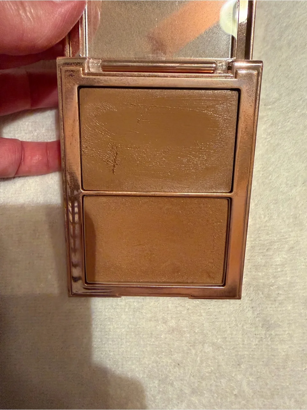 Patrick ta She’s bronzed powder and cream duo